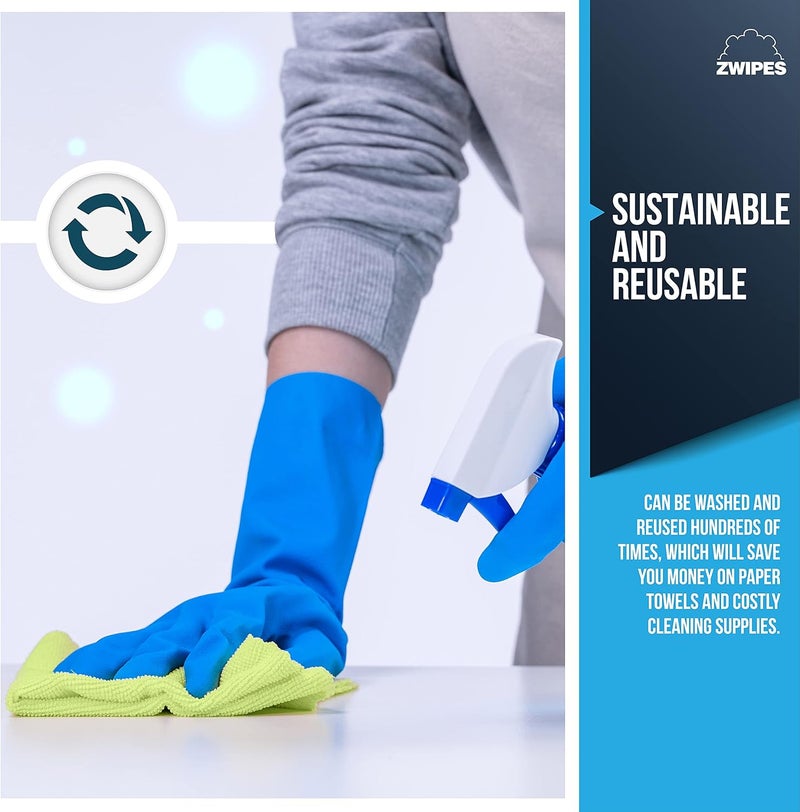 Zwipes Microfiber Cleaning Cloths, 48 Pack - Image 5